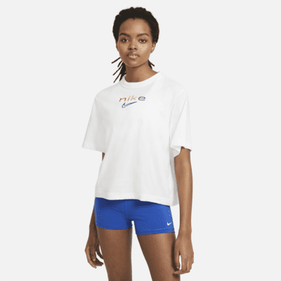 Playera De Entrenamiento Recta De Arcoiris Para Mujer Nike Dri Fit Nike Com
