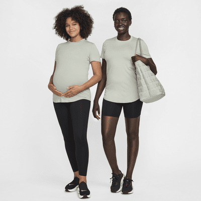 Nike (M) One Samarreta de màniga curta Dri-FIT d'ajust entallat (Maternity) - Dona