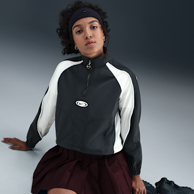 Nike Sportswear Girls' 1/4-Zip Tracksuit Jacket