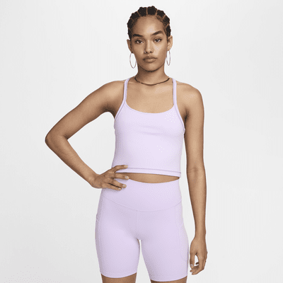 Nike One Fitted Women's Dri-FIT Cropped Tank Top