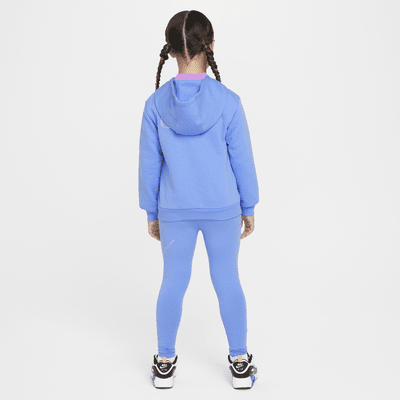 Nike Shine Little Kids' Full-Zip Hoodie and Leggings Set