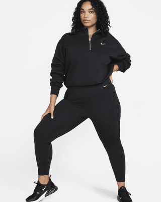 Женские тайтсы Nike Universa Medium-Support High-Waisted Full-Length Leggings with Pockets (Plus Size)