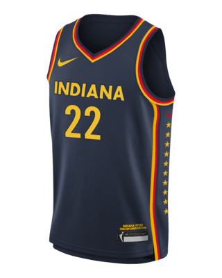 Подростковые джерси Caitlin Clark Indiana Fever Explorer Edition Big Kids' Nike WNBA Victory Jersey