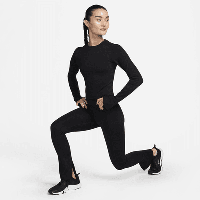 Nike One Women's High-Waisted Full-Length Split-Hem Leggings