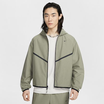 Nike Tech Men's Shori-Knit Full-Zip Windrunner Jacket