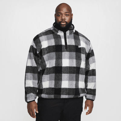 Haut pour l'hiver à demi-zip Nike Club pour homme