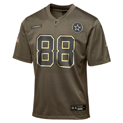 CeeDee Lamb Dallas Cowboys Salute to Service Big Kids’ Nike NFL Game Jersey