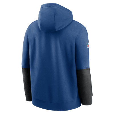 Indianapolis Colts Sideline Team Issue Club Men's Nike NFL Pullover Hoodie