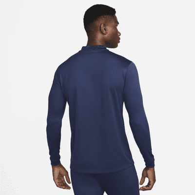 FFF 2022/23 Stadium Home Men's Nike Dri-FIT Long-Sleeve Football Shirt ...