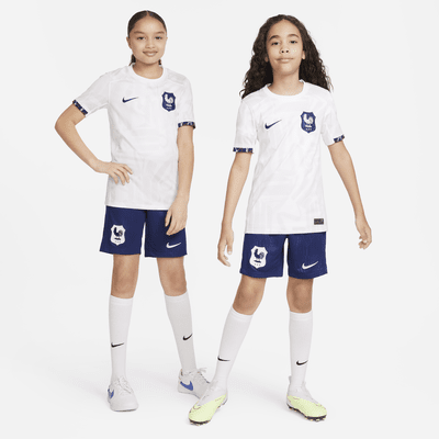 FFF 2023 Stadium Away Big Kids' Nike Dri-FIT Soccer Jersey. Nike.com