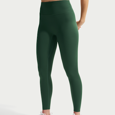 Leggings a 7/8 a vita alta senza cucitura anteriore Nike Zenvy – Donna