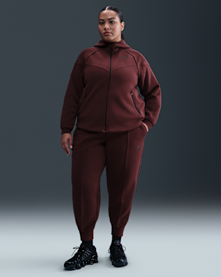 Женские спортивные штаны Nike Sportswear Tech Fleece Mid-Rise Joggers (Plus Size)