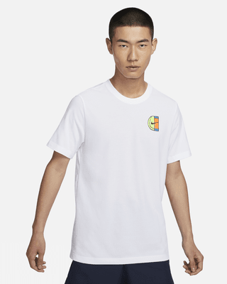 NikeCourt Men's Dri-FIT Tennis T-Shirt. Nike IN