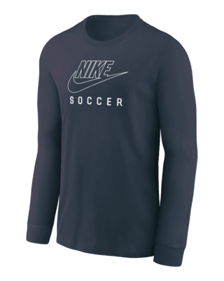 Подростковая футболка Nike Swoosh Big Kids' Soccer Long-Sleeve