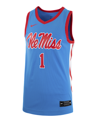 Мужские джерси Ole Miss Basketball Nike College Replica Jersey для баскетбола