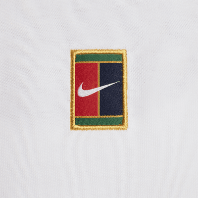 Canotta corta da tennis NikeCourt Heritage – Donna