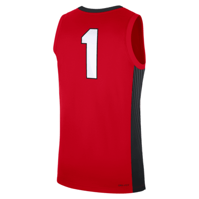 Georgia Bulldogs Replica Men's Nike College Basketball Jersey