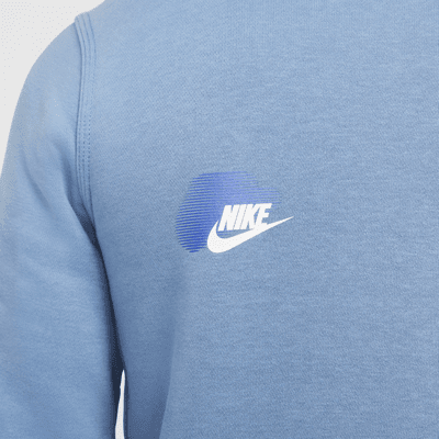 Sweatshirt de gola redonda Nike Sportswear Standard Issue Júnior (Rapaz)