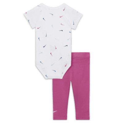 Nike Printed Bodysuit and Leggings Set Baby (3–6M) Set