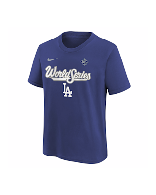 Детская футболка Los Angeles Dodgers 2025 World Series Participant Big Kids' Nike MLB Short-Sleeve