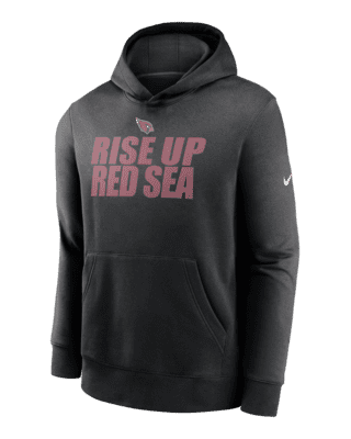 Steelers Youth Nike Sideline Club Fleece Hoodie - M