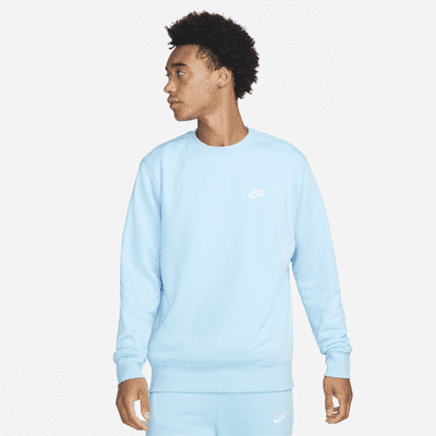 Nike sweatshirt light blue online