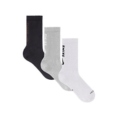 NikeSKIMS Women's Dri-FIT Crew Socks (3 Pairs)