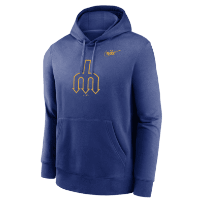 Nike Cooperstown Logo Club (MLB Seattle Mariners) Men's Pullover Hoodie ...