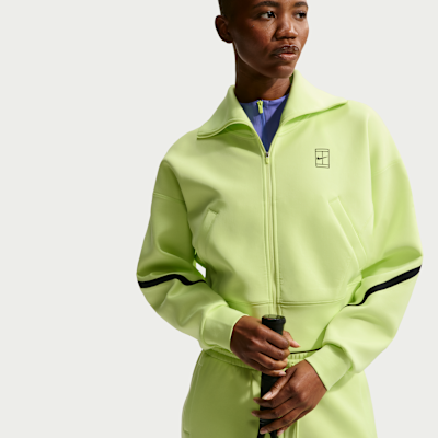 Nike Advantage Dri-FIT tennisjakke med hel glidelås til dame