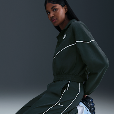 Nike Windrunner Webhose mit offenem Saum und hohem Taillenbund (Damen)