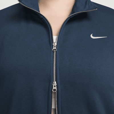 Chamarra de entrenamiento oversized para mujer (talla grande) Nike Sportswear Phoenix Fleece