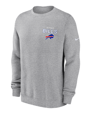 Мужские  Buffalo Bills Draw Block Club Nike NFL Pullover Crew
