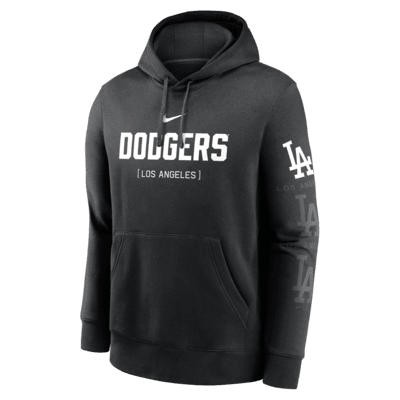 Los Angeles Dodgers Fashion Club Men's Nike MLB Pullover Hoodie