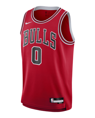 Подростковые джерси Coby White Chicago Bulls 2024/25 Icon Edition Big Kids' Nike NBA Swingman Jersey