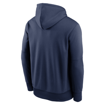 Milwaukee Brewers 2024 Postseason Authentic Collection Men’s Nike Therma MLB Pullover Hoodie