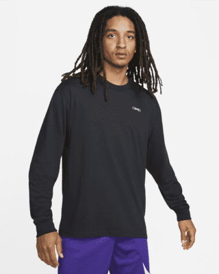 Nike Men's Dri-Fit LeBron Strive All Over T-Shirt-Pure Platinum