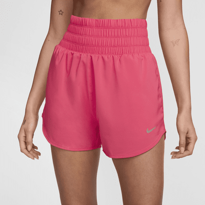 Shorts con forro de ropa interior Dri-FIT de tiro ultraalto de 8 cm para mujer Nike One