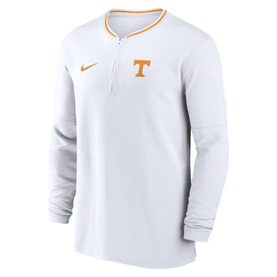 Tennessee Volunteers Sideline Coach Men's Nike Dri-FIT College 1/2-Zip Long-Sleeve Top