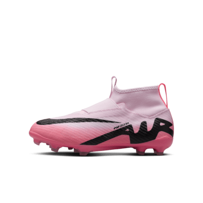 Calzado de fútbol FG high para niños de preescolar y grandes Nike Jr. Mercurial Superfly 9 Pro