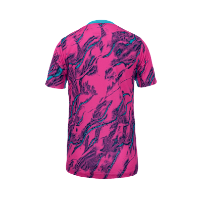 Playera de manga corta Nike de la NWSL para antes del partido para niños talla grande San Diego Wave FC 2025