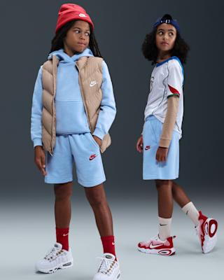 Детские шорты Nike Sportswear Club Fleece Big Kids' French Terry Shorts