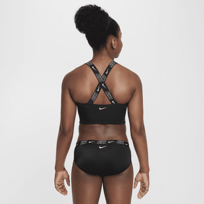 Ensemble de bain midkini à dos croisé Nike Swim pour ado (fille)