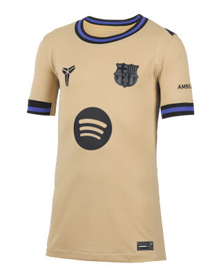 Детские джерси Lamine Yamal Barcelona 2025/26 Stadium Away Big Kids' Nike Dri-FIT Soccer Jersey