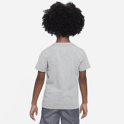 Nike "Just Do It" Swoosh Split Tee Little Kids' T-Shirt