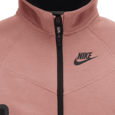 Conjunto de sudadera con gorro de dos piezas para bebé Nike Sportswear Tech Fleece Full-Zip Set