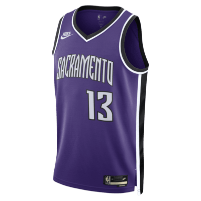 Jersey Nike Dri-FIT de la NBA Swingman para hombre Keegan Murray Sacramento Kings 2024/25 Hardwood Classics