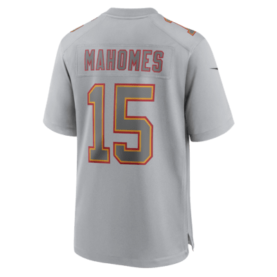 Jersey Game Nike de la NFL Atmosphere para hombre Patrick Mahomes Kansas City Chiefs Super Bowl LVIII