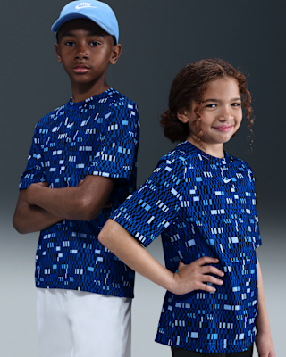Детские шорты Nike Multi Big Kids' (Boys') Dri-FIT Short-Sleeve Top