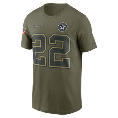 Emmitt Smith Dallas Cowboys Salute To Service Men’s Nike NFL T-Shirt
