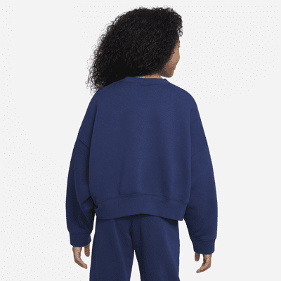 Nike Sportswear Big Kids' (Girls') Fleece Sweatshirt